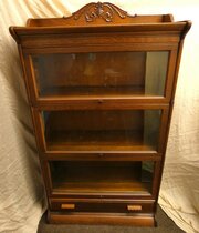 Oak Stacking Bookcase / Sectional Bookcase