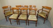 Set Of 8 Mahogany Dining Chairs