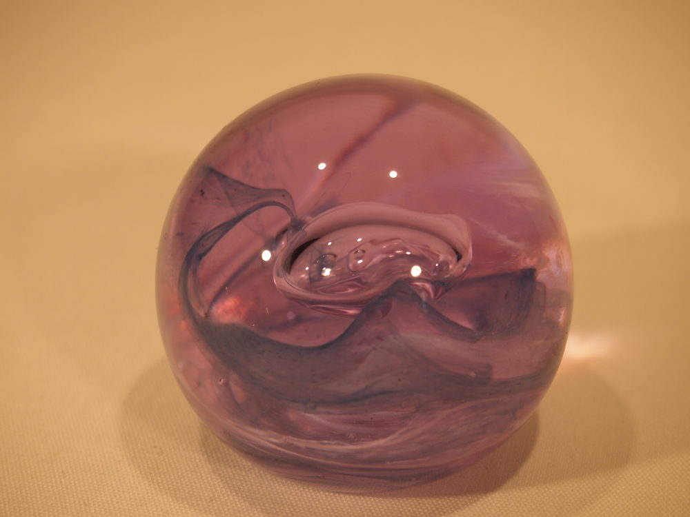 Antiques Atlas Caithness Moon Crystal Paperweight