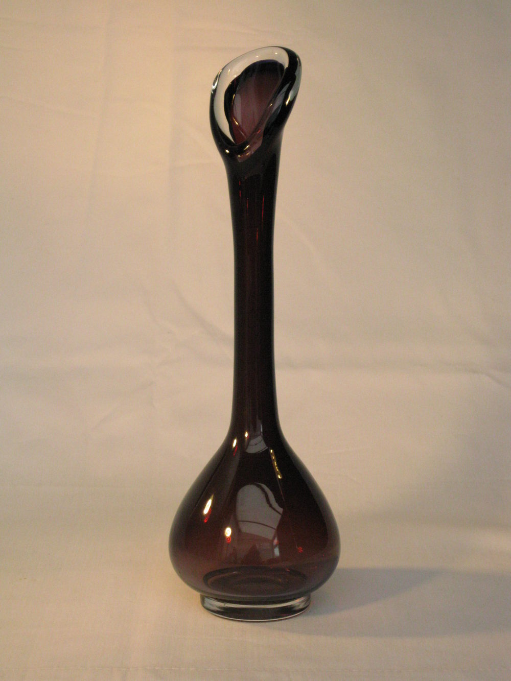 Antiques Atlas Orrefors Brown Glass Vases X2