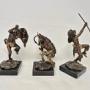 Austrian Bronze American Indian Figures