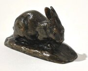 Bronze Hare By Barye/Barbedienne 