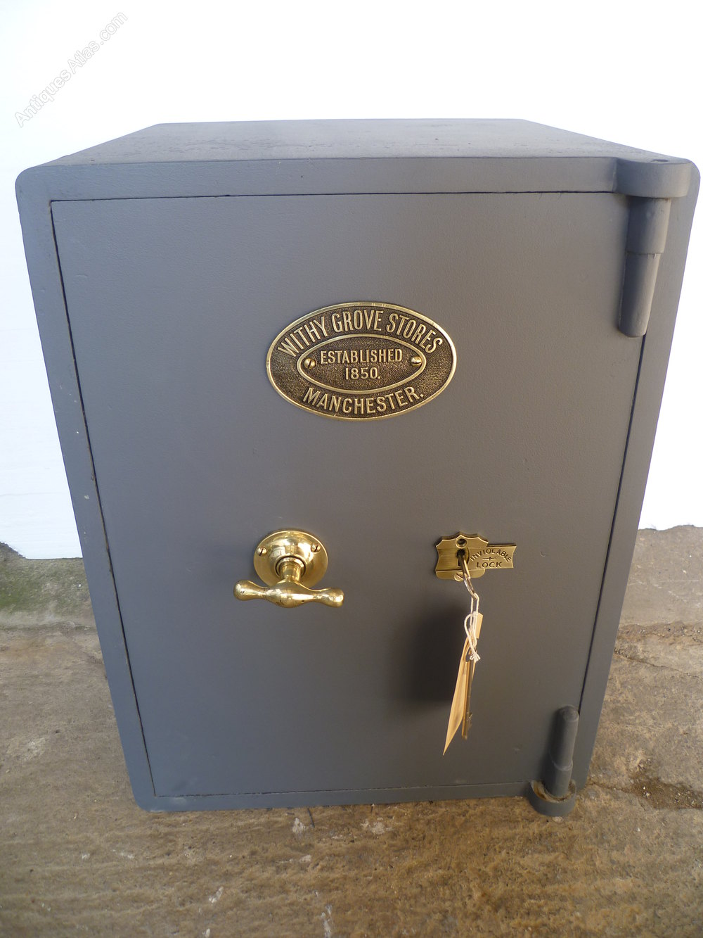 Antiques Atlas A Cast Iron Safe By Withy Grove Stores