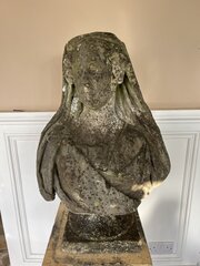 Marble Bust Of Noble Woman