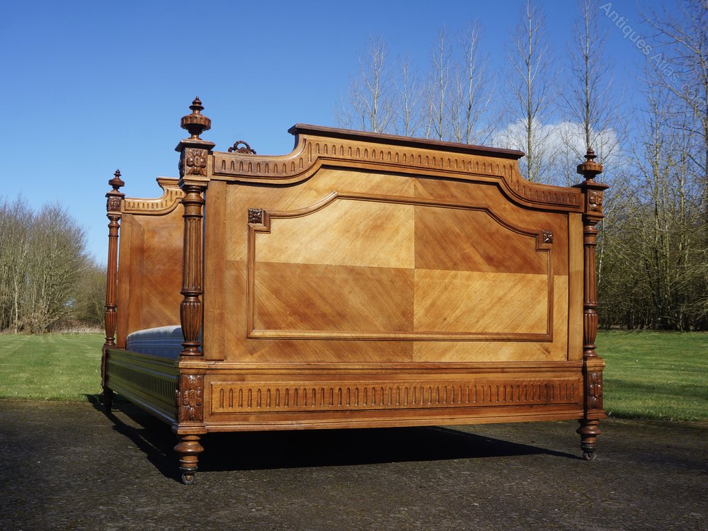 French Louis XV Rococo Double Bed Antiques Atlas