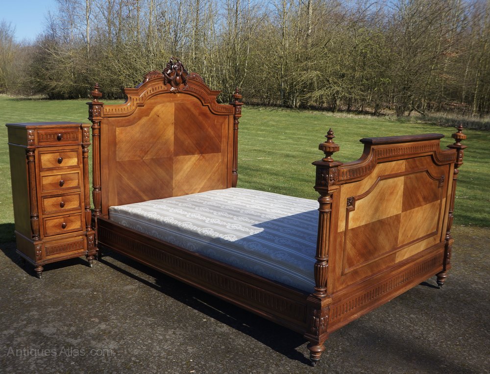 French Louis XV Rococo Double Bed Antiques Atlas