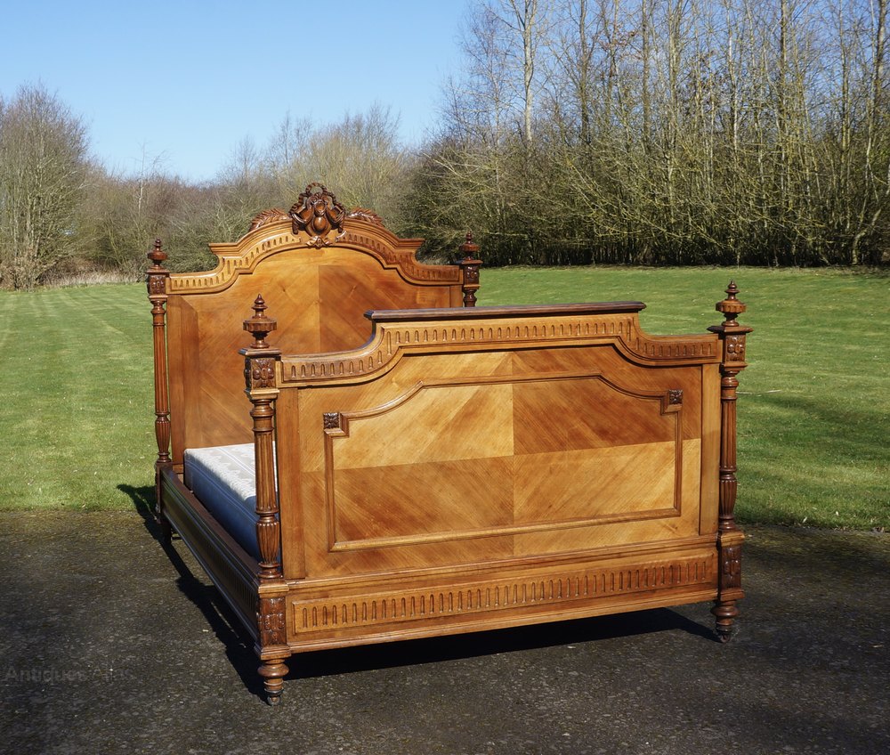 French Louis XV Rococo Double Bed Antiques Atlas