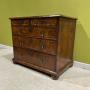 18th Cent Walnut Inlaid And Banded Chest Of Drawer