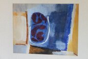Richard M Goodwin  Abstract Gouache 1962