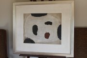 Richard M Goodwin  Abstract 1962 Gouache