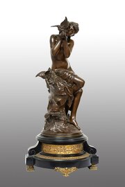 Bronze Sculpture Signed By Math Moreau.France 19C.