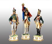 Capodimonte Porcelain Sculptures. Naples, 20th C.