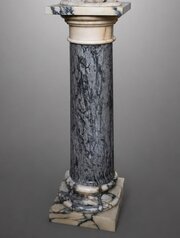 Italian Empire Marble Column. 19th Century.