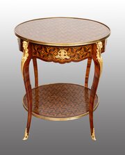 Napoleon III Kingwood Coffee Table. 19th Century.