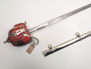 The Royal Scots Regiment Basket Hilted Sword, GVR