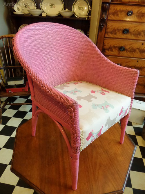 Child’s Lloyd Loom Style Vintage Tub Chair Antiques Atlas