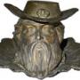 General George Armstrong Custer Inkwell