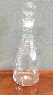 Georgian Irish Glass Decanter.