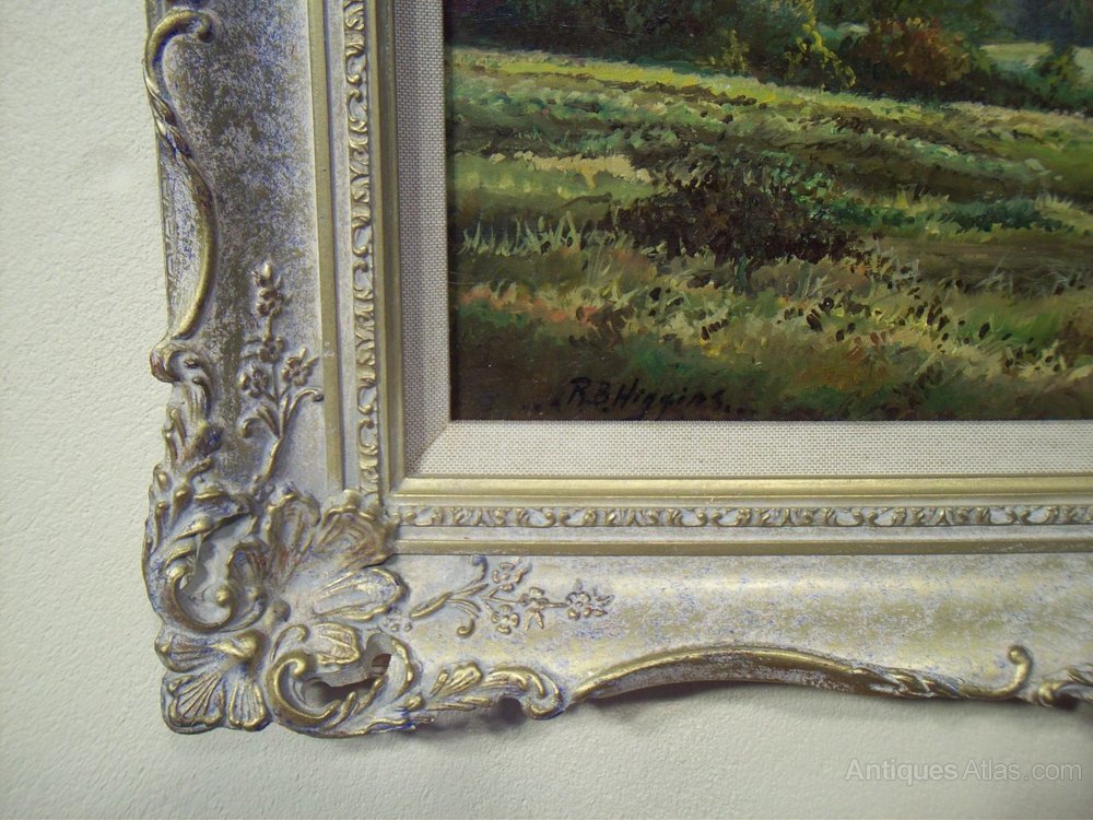 Antiques Atlas Irish Oil Painting By Artist R B Higgins
