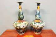 Large Pair Royal Doulton Vases.