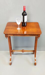 Victorian Rosewood Wine / Lamp Table