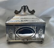 wmf art nouveau silver plated jewel casket WMF Art Nouveau Silver Plated Jewel casket