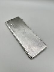Art Deco Silver Cigarette / Matchbook Case, 1934