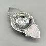 Art Deco Silver Tea Strainer, Mappin & Webb, 1926