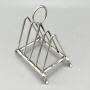 Art Deco Silver Toast Rack, Atkin Bros, 1924