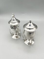 Art Nouveau Silver Salt & Pepper Shakers, 1903