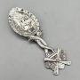 Edwardian Silver Caddy Spoon, London Import, 1904