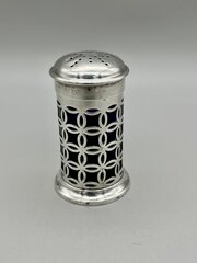 Edwardian Silver Pepper Shaker, Bham, 1909