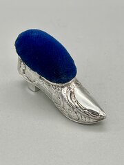Edwardian Silver Shoe Pin Cushion, London, 1901