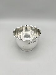 Edwardian Silver Sugar Bowl, Hukin & Heath, 1901