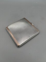 George VI Silver Compact, William Neale, 1948