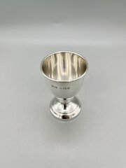 George V Silver Egg Cup, Docker & Burn, 1923