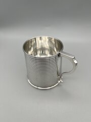 George V Silver Mug, William Suckling, Bham, 1929