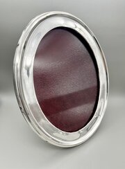 George V Silver Oval Photo Frame, Birmingham, 1922