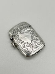 George V Silver Vesta Case, Rolason Bros, 1915