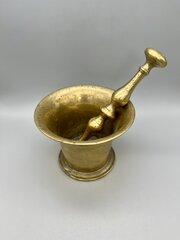 Georgian Brass Pestle & Mortar, C.1770s-1820s