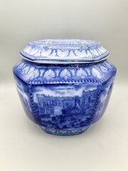 Ringtons Tea Caddy, NE Industries Ex, Maling, 1929