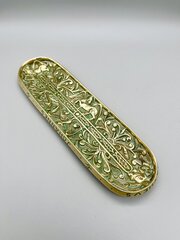 Victorian Brass Pen Tray, Wm. Tonks, C. 1880s/90s 