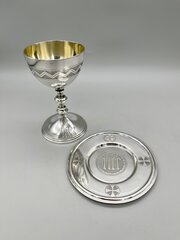 Victorian Silver Communion Set, Cox & Sons, 1877