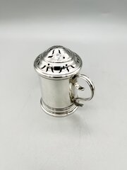 Victorian Silver Kitchen Pepper, E. Barnard, 1897