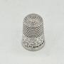 Victorian Silver Thimble, Henry Griffith, 1897