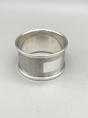 Vintage Silver Napkin Ring, Broadway & Co, 1978