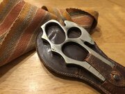 Indian Army Fighting Knife With Rare Sash 