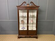 Chippendale Style Mahogany Display Cabinet