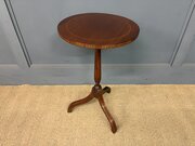 Edwardian Inlaid Mahogany Wine Table
