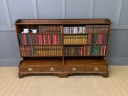Edwardian Mahogany Bookcase By Lamb Of Manchester